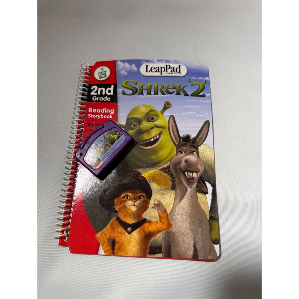 LeapFrog LeapPad Shrek 2 2nd Grade Reading Storybook and Cartridge Set